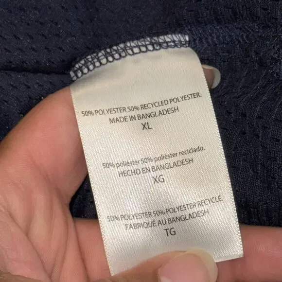 ProEdge Michigan Wolverines Jersey Women's Size XL Blue Mesh V-Neck Short Sleeve - Picture 5 of 9